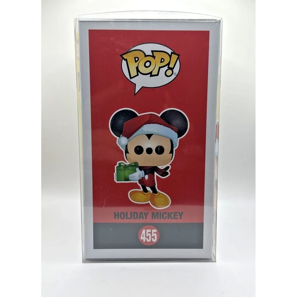 Holiday Mickey Disney 90 Years The True Original Funko Pop! #455 in Protector